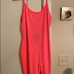 Hot Pink Romper